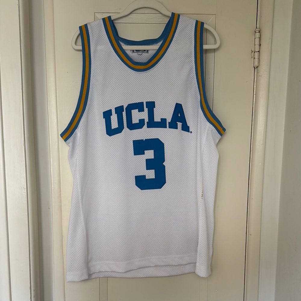 White UCLA Basketball Jersey